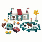 Ecoiffier abrick paardenrenbaan - 60dlg.