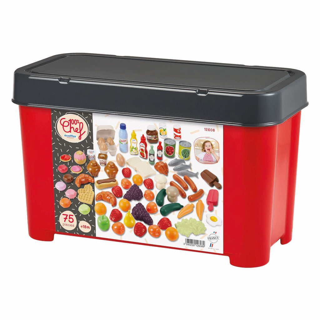 Ecoiffier - speelgoed eten - 75dlg.
