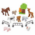 Ecoiffier Abrick - koffer met boerderijdieren -
