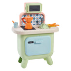 Ecoiffier - Eociffier vert azur saliekleurige keuken - 17dlg.