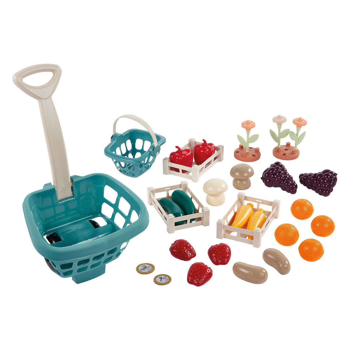 Écoiffier ecoiffier vert azur marktkraam - 41dlg.