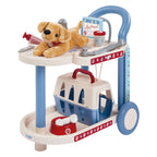 Ecoiffier - doc cie dierenartsen trolley met hond - 14dlg.