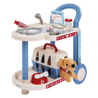 Ecoiffier - doc cie dierenartsen trolley met hond - 14dlg.