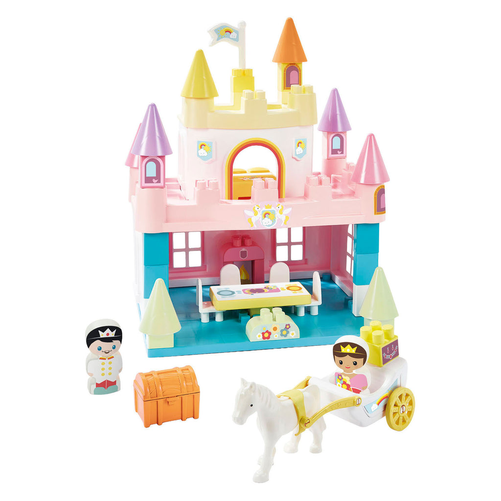 Ecoiffier - abrick bouwblokken regenboog kasteel