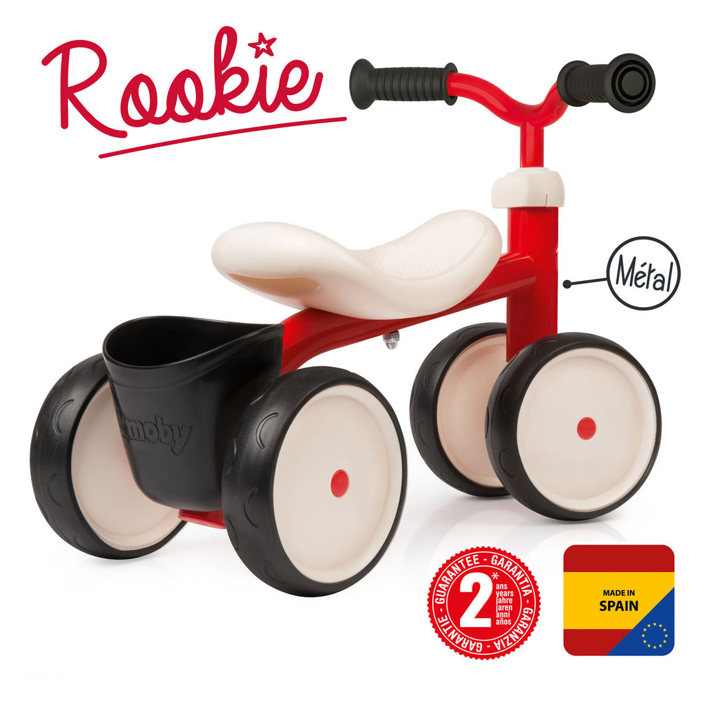 Loopfiets rookie rood