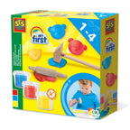 Ses creative ses my first klei met gereedschap - 3 kleipotjes