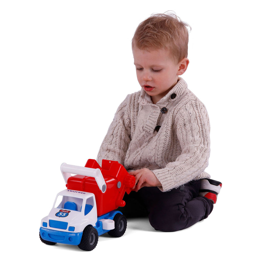 Cavallino - Cavallino grip vuilniswagen met rubberbanden 29cm