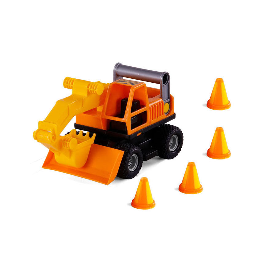 Cavallino - Cavallino grip graafmachine met rubberbanden 29cm