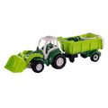 Cavallino - Cavallino xl tractor groen met kiep- aanhangwagen en emmerset 9 delig