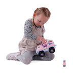 Cavallino - Cavallino jeep roze met 2 speelfiguren