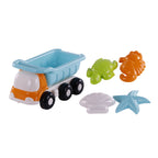 Cavallino - Cavallino strand kiepwagen met 4 zandvormen blauw