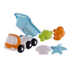Cavallino - Cavallino strand kiepwagen met 4 zandvormen blauw