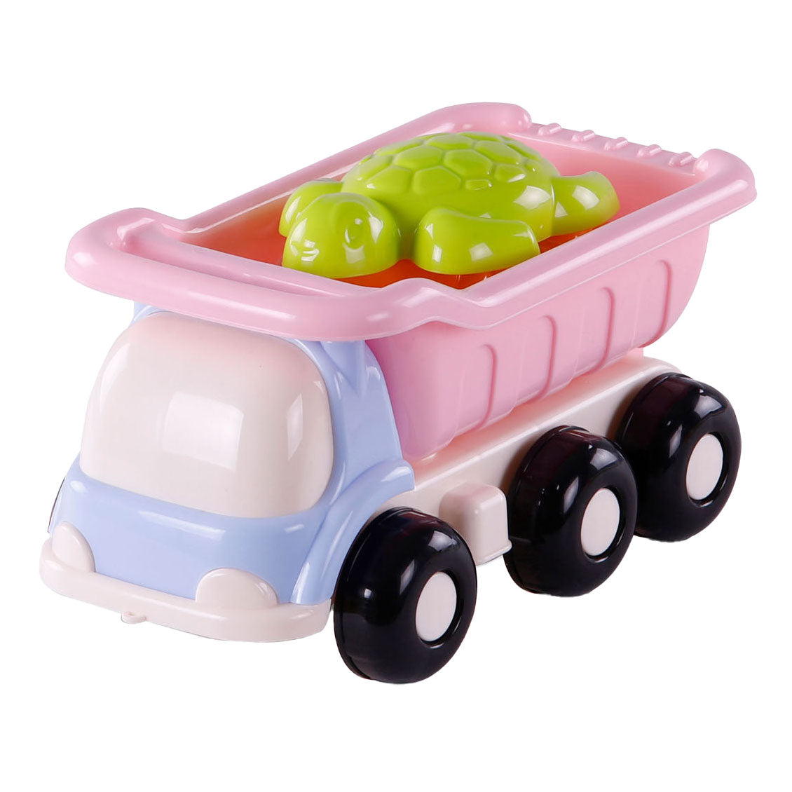 Cavallino - Cavallino strand kiepwagen met 4 zandvormen roze