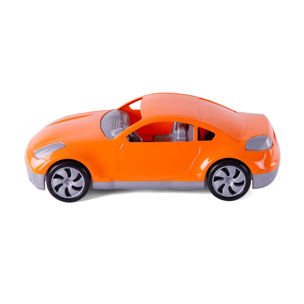 Cavallino raceauto oranje, 36cm