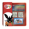 Multiprint bing stempels en viltstiften set in opbergbox