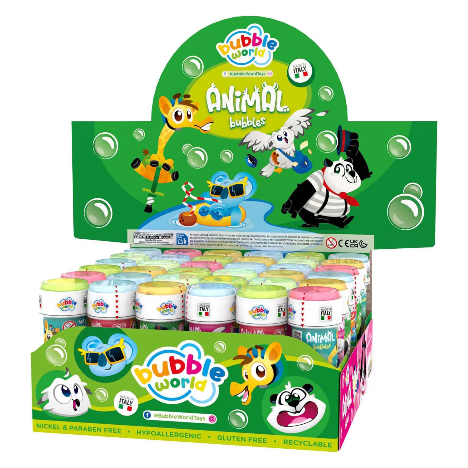 - Bellenblaas Dieren - 36x60ml.