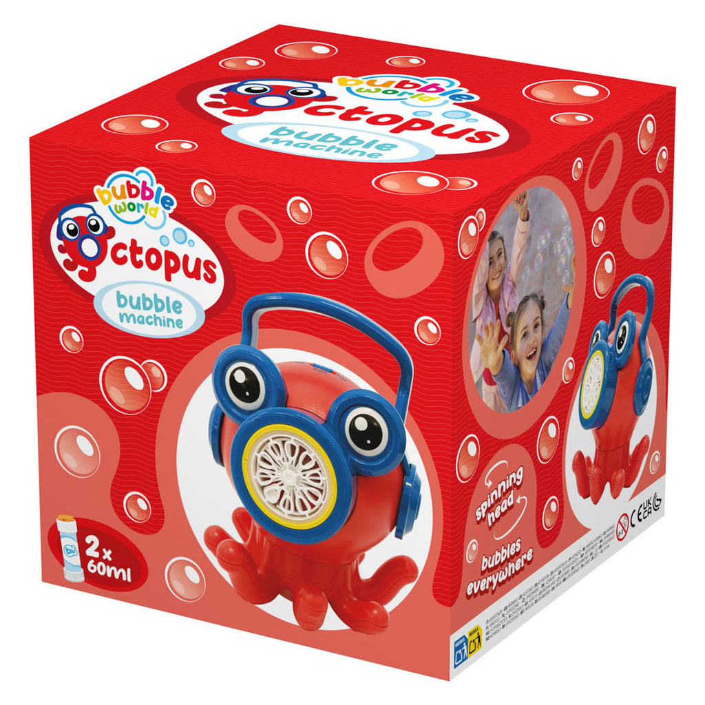 - Bellenblaasmachine Octopus
