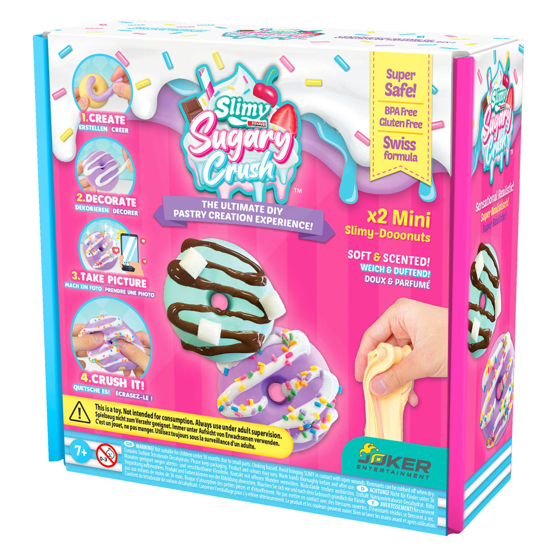 Joker - Joker Slimy sugary crush mini donut maak je slijm