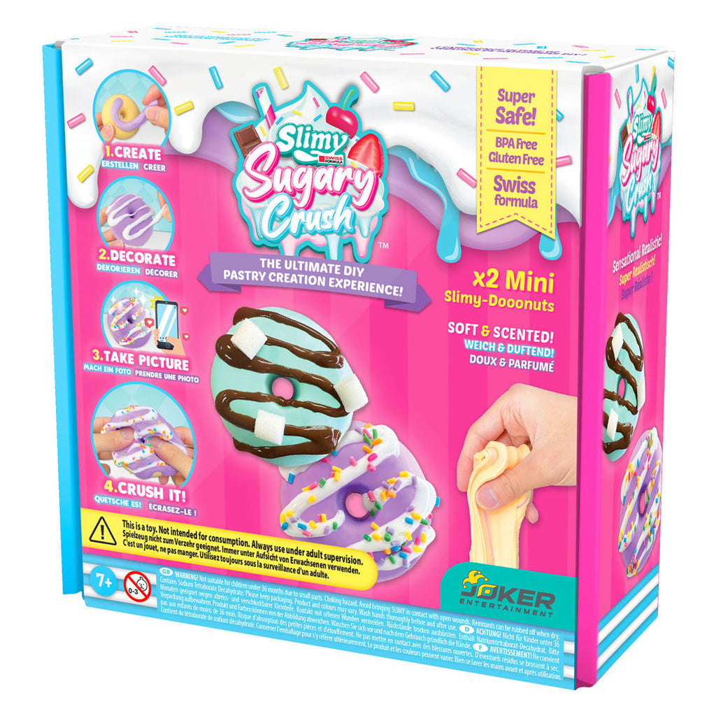 Joker slimy sugary crush mini donut maak je slijm
