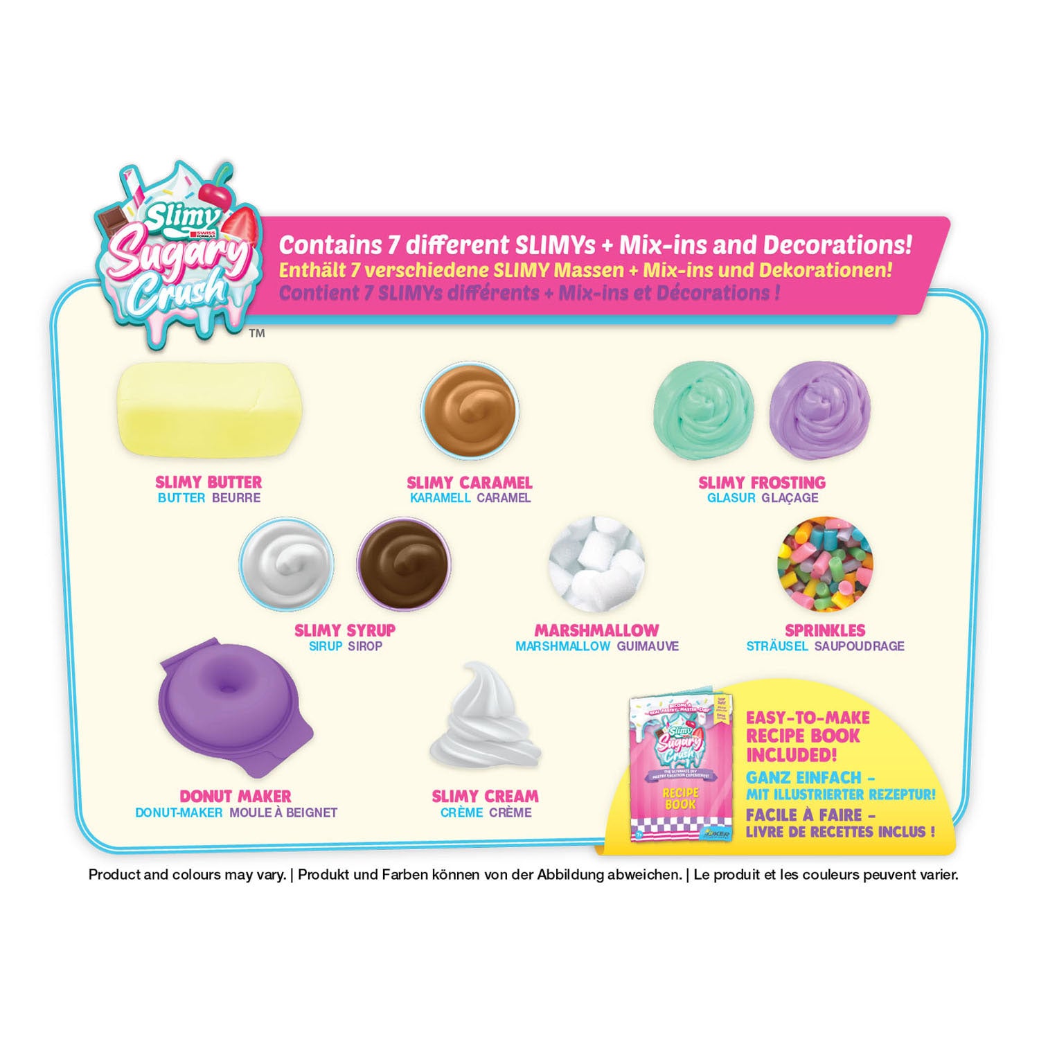Joker - Joker Slimy sugary crush mini donut maak je slijm