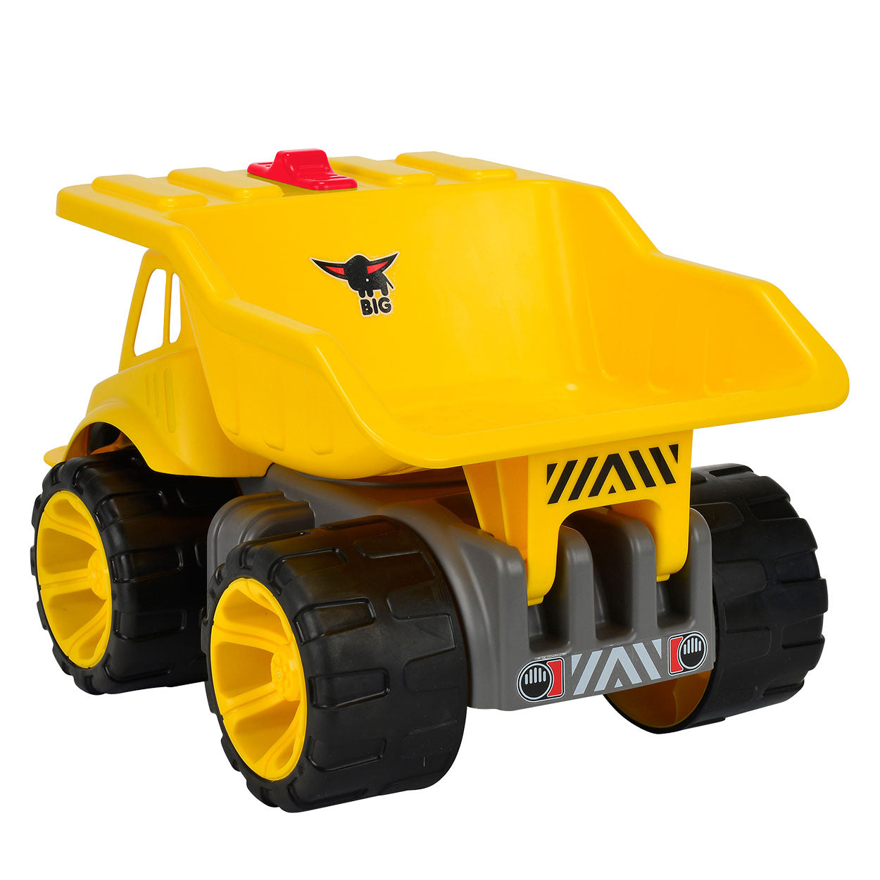 Big - power worker maxi kiepwagen - loopauto - werkvoertuig - 25kg belastbaar - vanaf 3 jaar - buitenspeelgoed