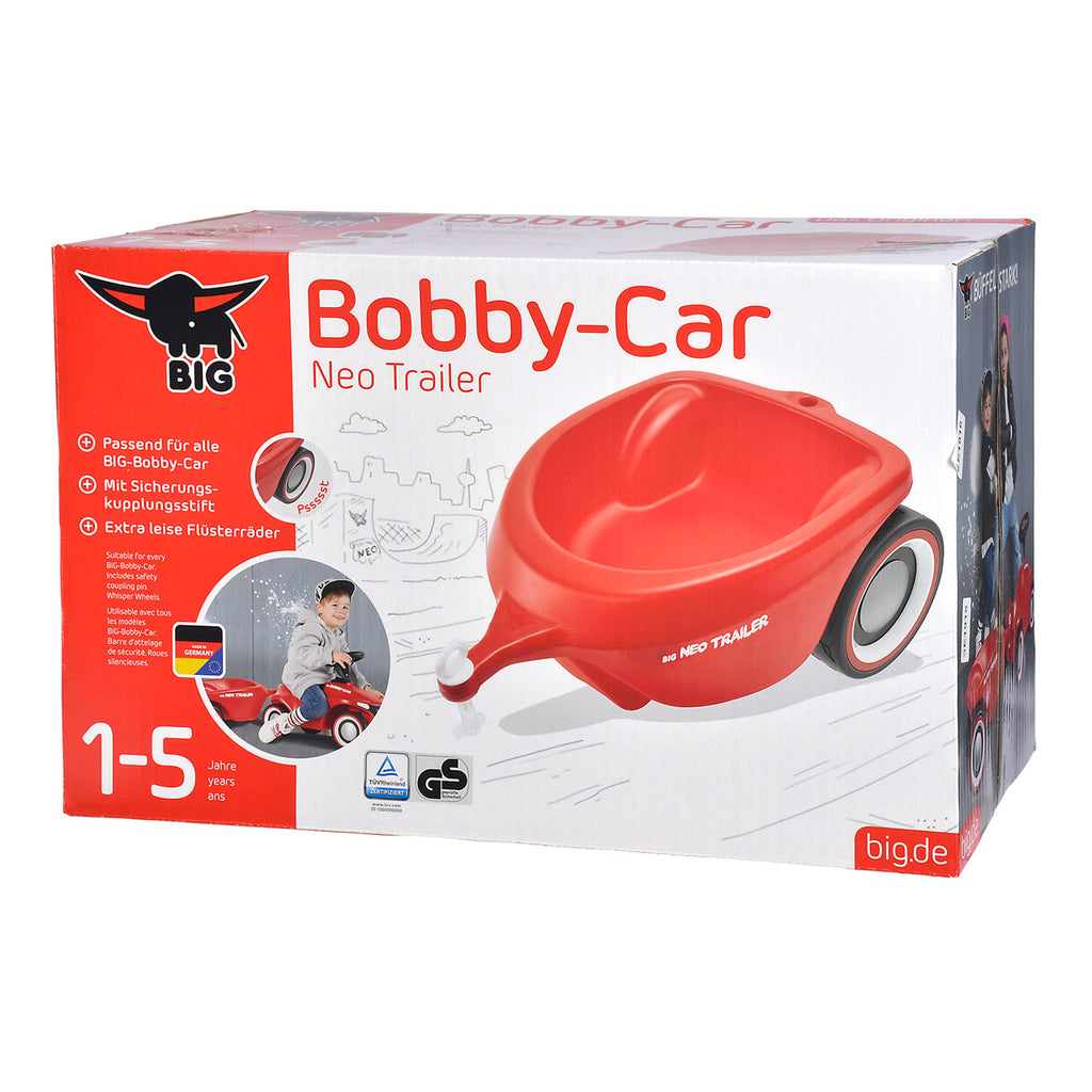 Big - Big bobby car neo trailer - rood