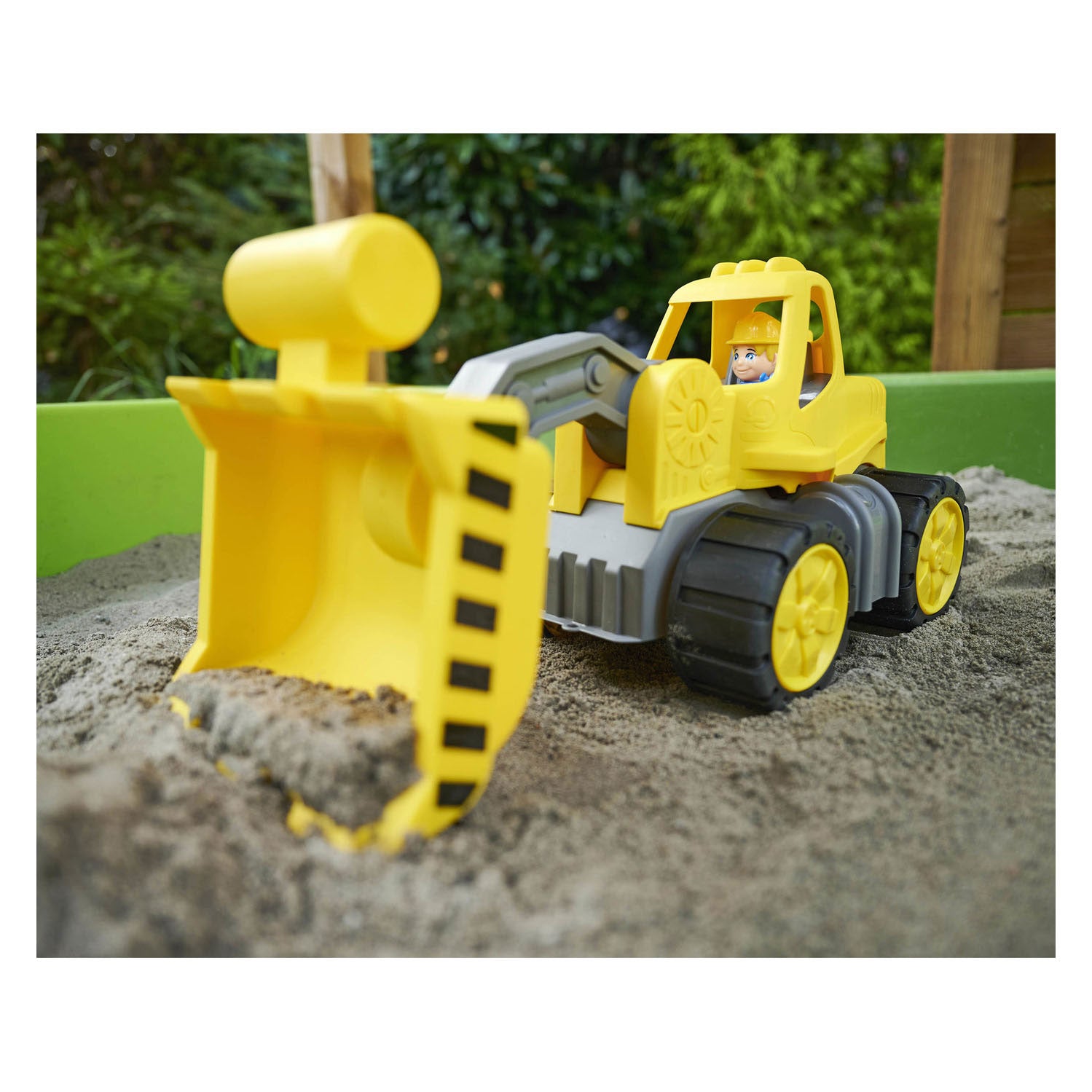 Big - Big power worker midi wiellader shovel met figuur