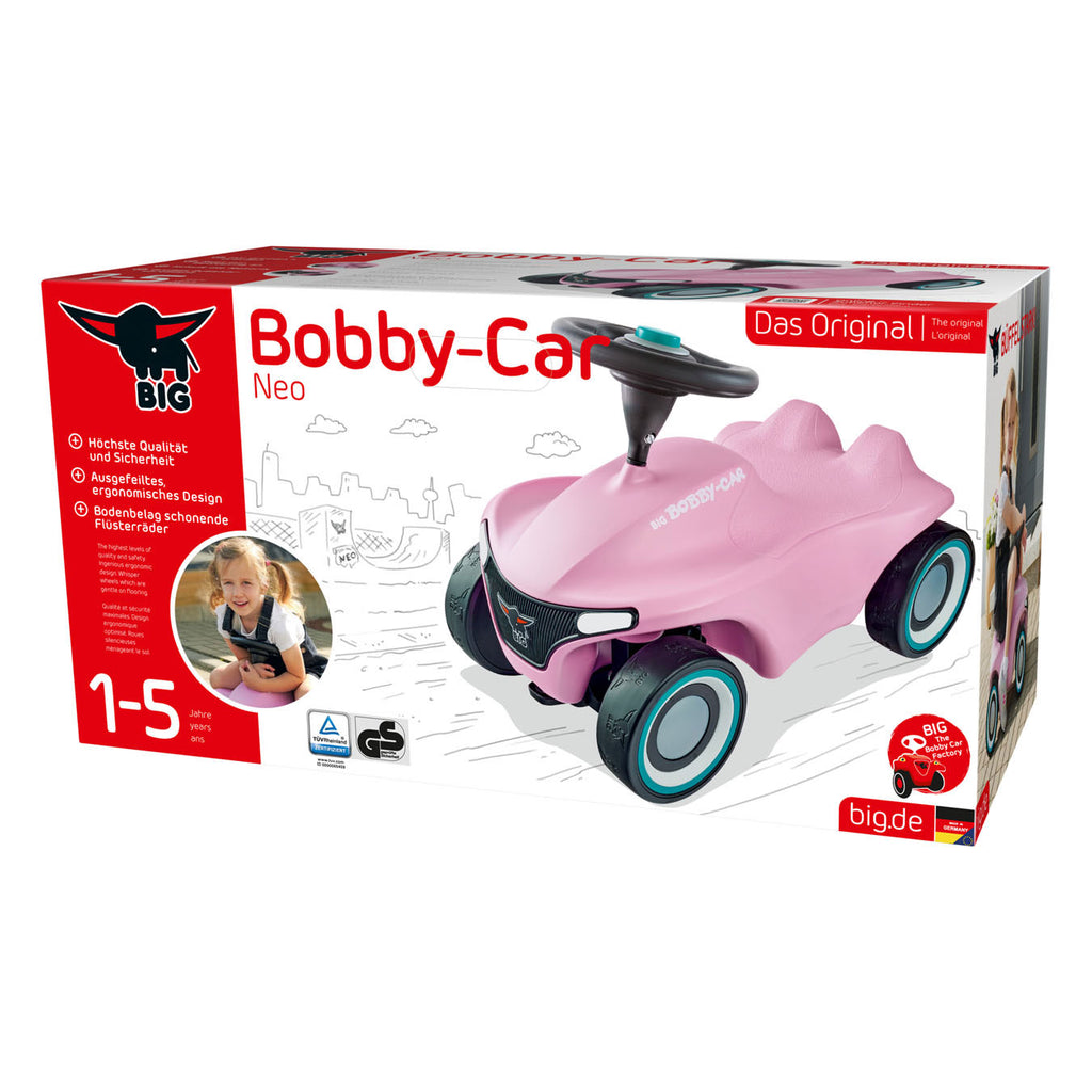 Big - bobby car - neo rosãƒâ© - vanaf 1 jaar - loopauto