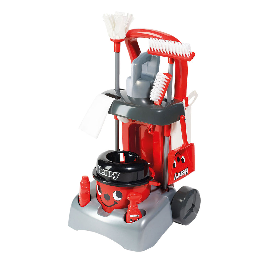 Casdon - Casdon schoonmaak trolley henry deluxe speelset