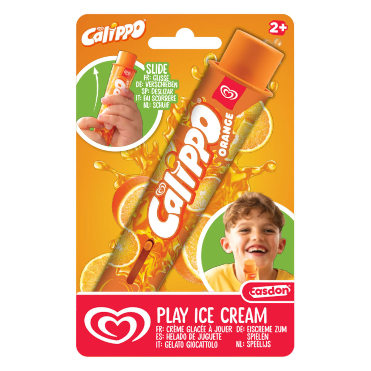 Casdon ola oranje calippo speelijs.