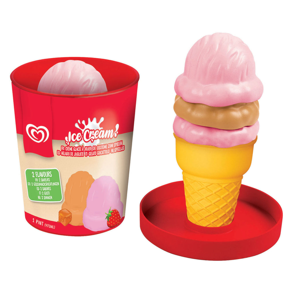 Casdon - Casdon ola speelijs emmer - aardbei en caramel
