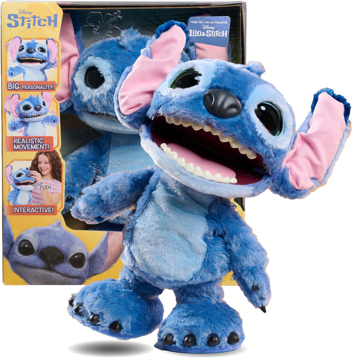 Just play ultimate stitch interactieve knuffel