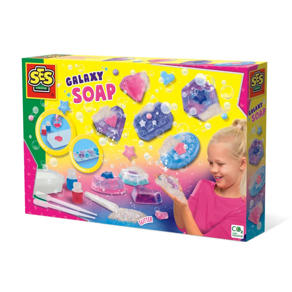 SES - galaxy zeepjes gieten