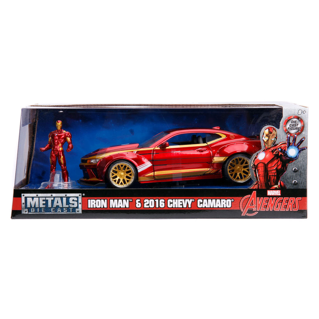 JADA - JADA marvel iron man 2016 chevy camaro ss 1:24