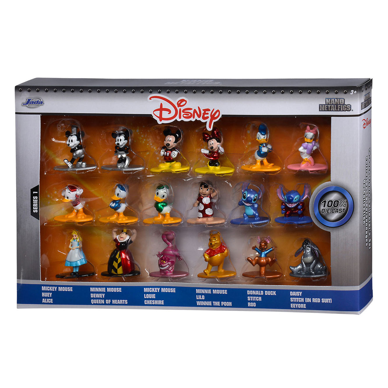 JADA - JADA toys disney nano wave 1 verzamelfiguren 18st.