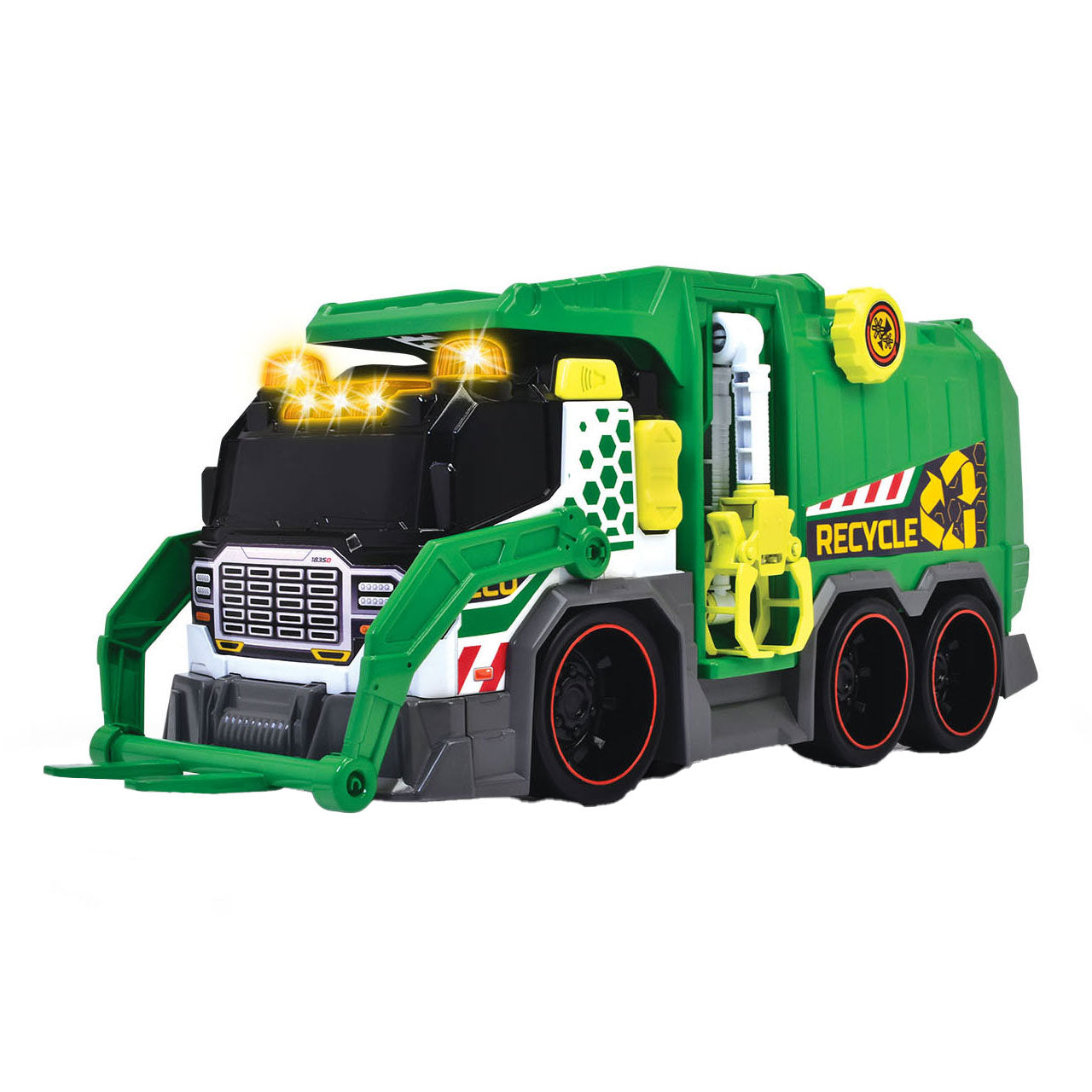 Dickie recycle vrachtwagen groen