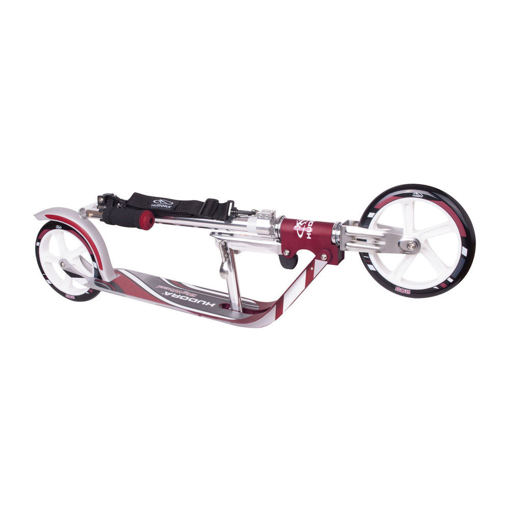 Hudora scooter big wheel rx205 step - magenta zilver