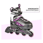 Hudora kinder skeelers mia paars, maat 33-36