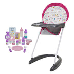 Poppen speelset compleet, 21dlg.