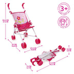 Lobbes Speelgoed- Lobbes Speelgoed509 crew - buggy poppenwagen