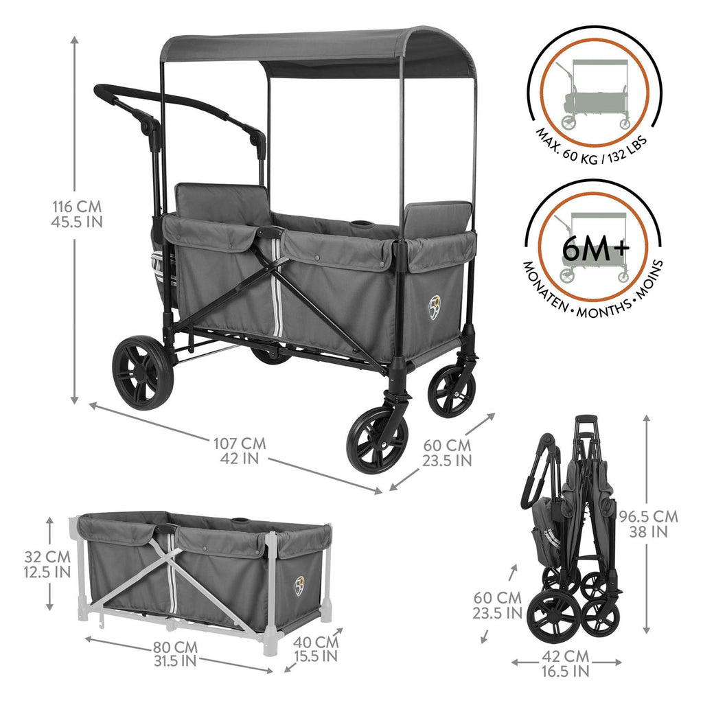 509 Crew - 509 Crew - opvouwbare bolderwagen