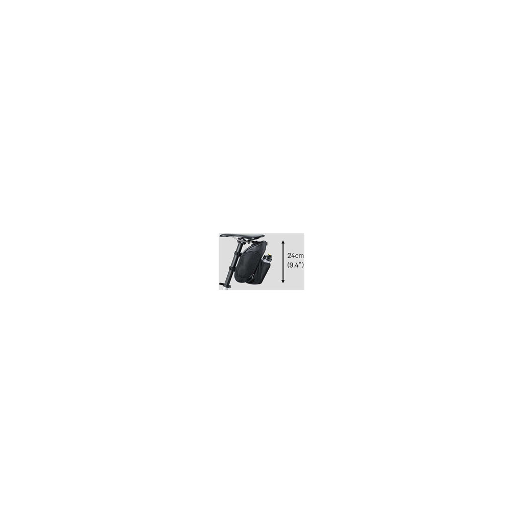 Sac de selle Hydro Topeak Mondacack - Nylon, amovible, noir, 1,7L