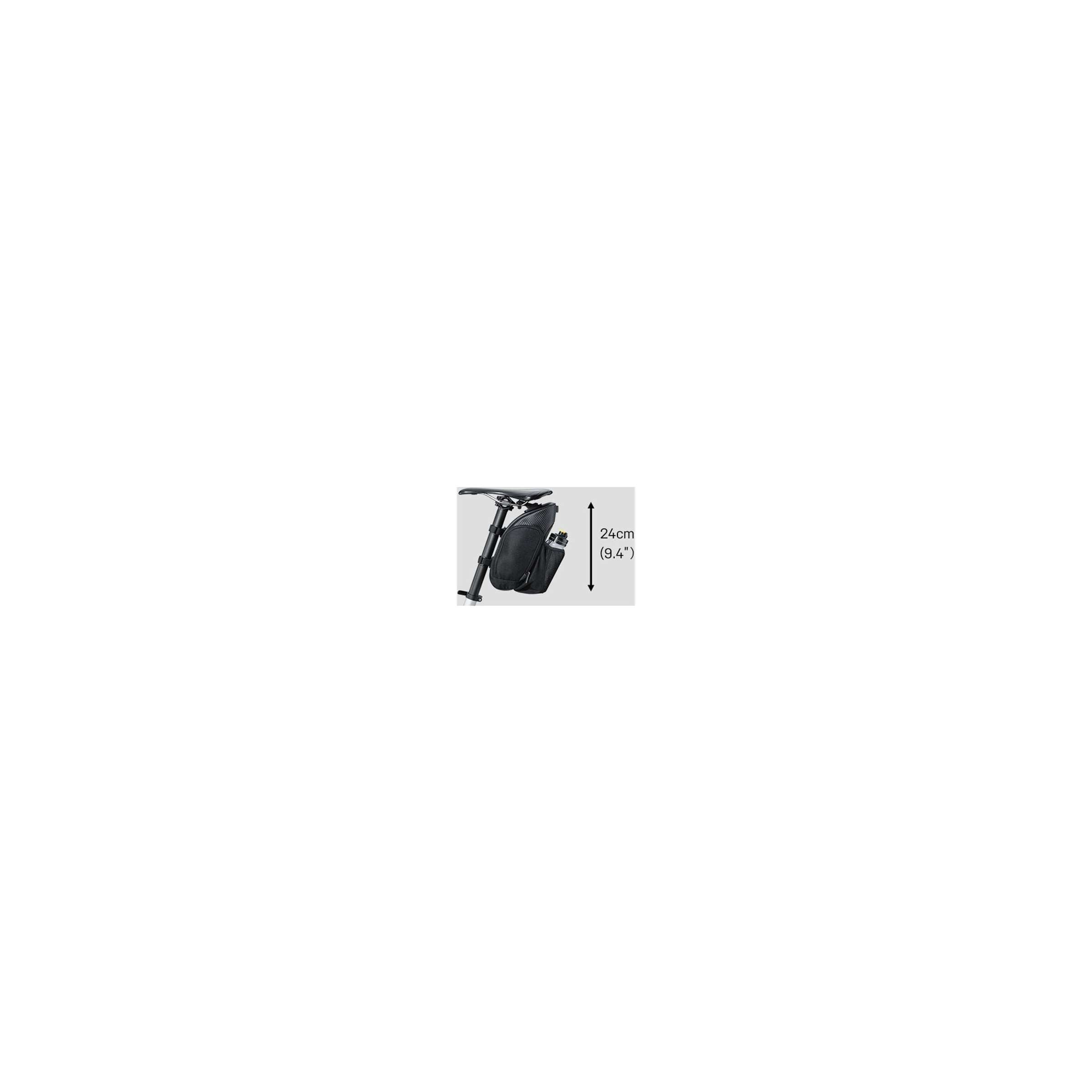 Sac de selle Hydro Topeak Mondacack - Nylon, amovible, noir, 1,7L
