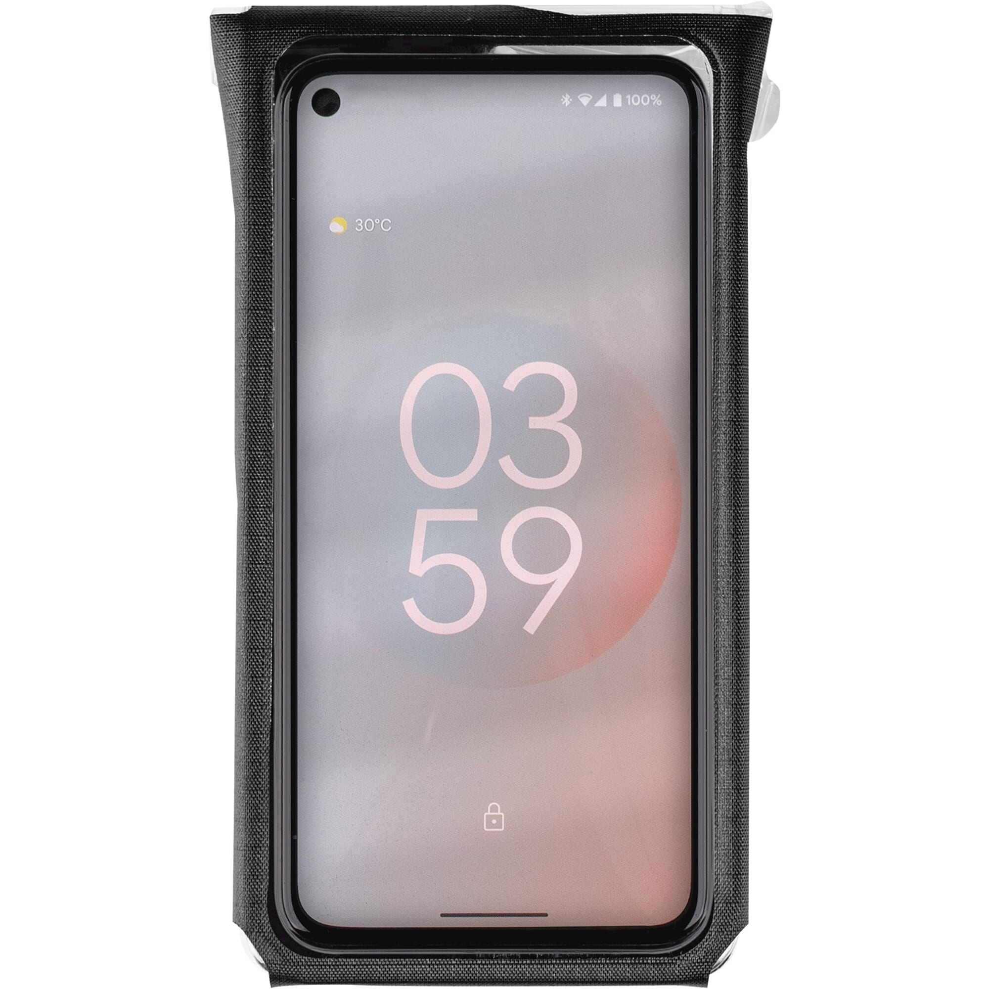 Topeak phone drybag - black - medium