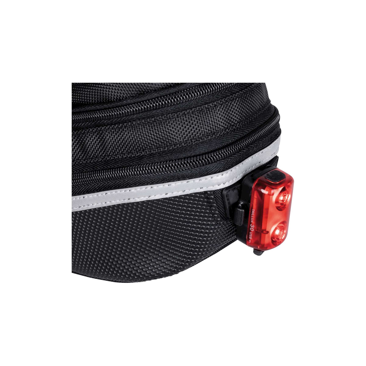 Topeak zadeltas WP II M, Zwart, Waterafstotend, Polyester, Adapter, 1,25L, QuickClick, Reflecterend, 152g