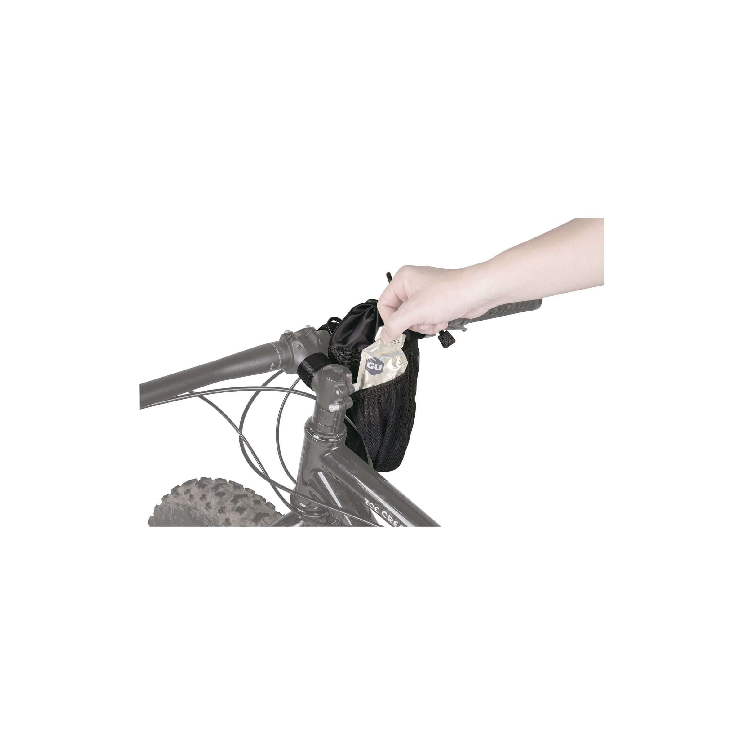 Sac Topeak freeloader - Sac à tige, noir, nylon -eva, 1L