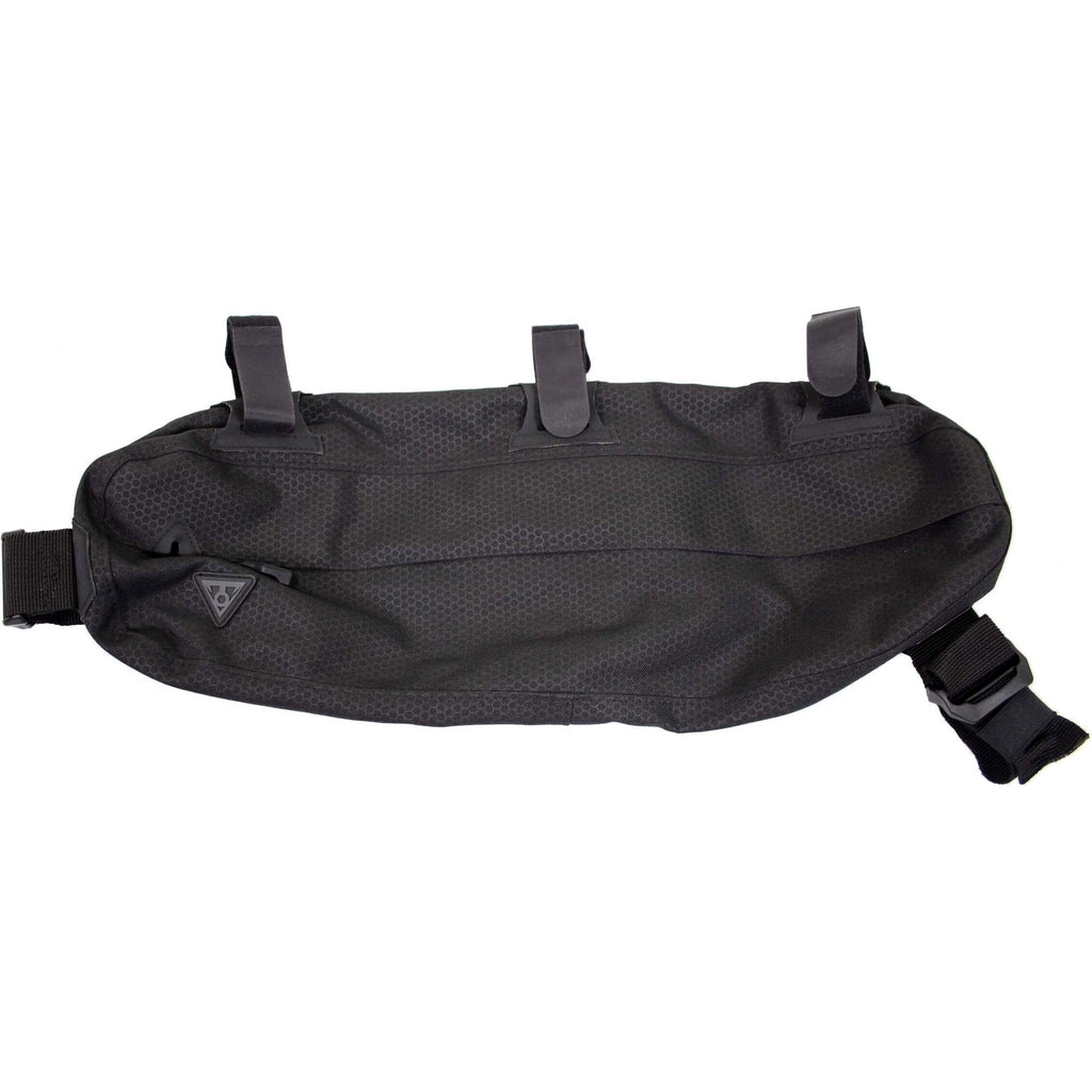 Topeak FRAMETAS Midloader 6L ZW, sangles en nylon, noir