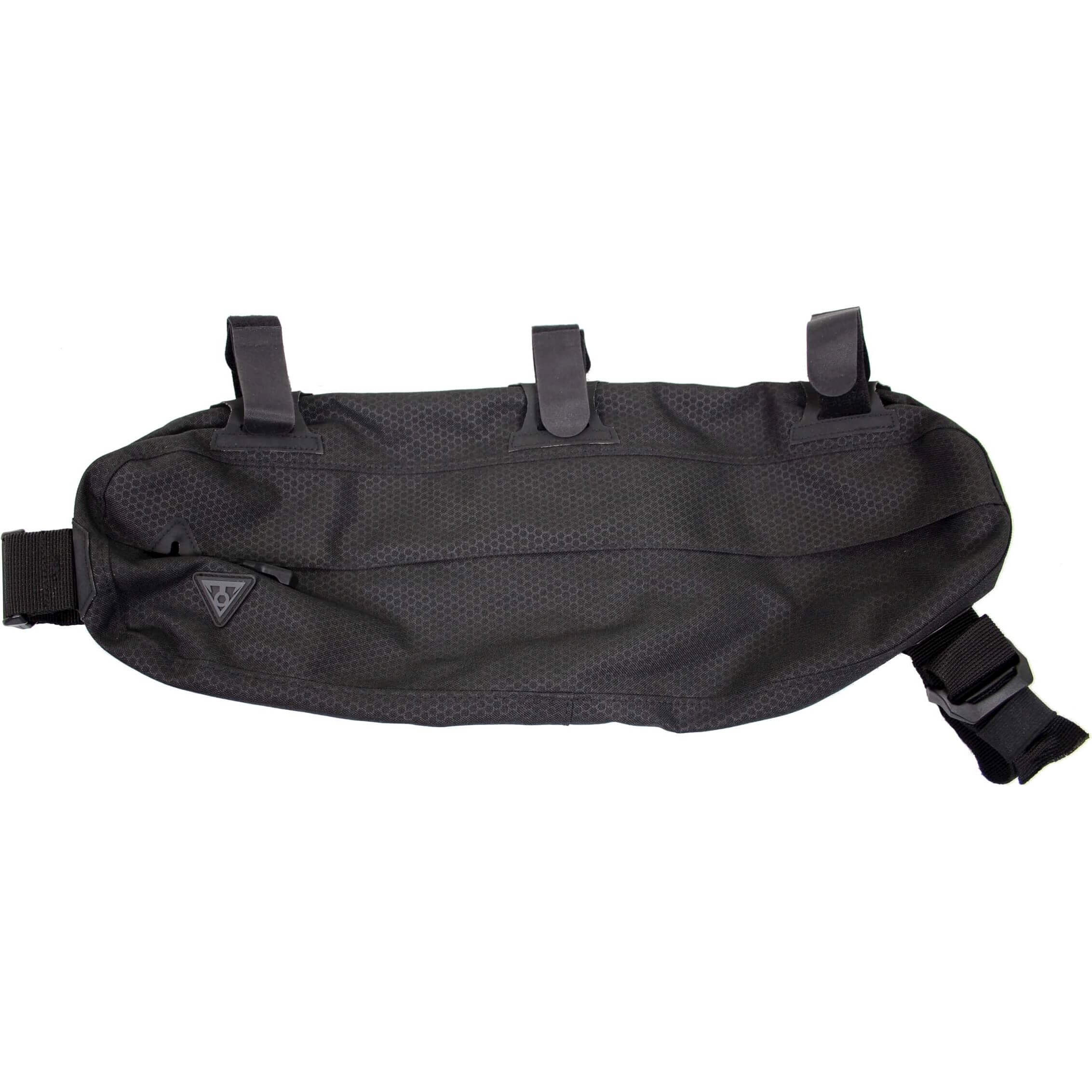 Topeak FRAMETAS Midloader 6L ZW, sangles en nylon, noir