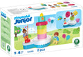 PLAYMOBIL - PLAYMOBIL junior verjaardagstaart speelgoed set - kleurrijke verrassingstaart.
