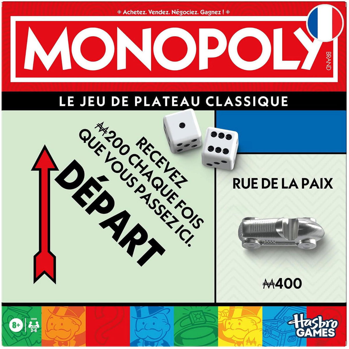 Hasbro - Hasbro Monopoly classic refresh fr